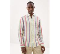 GANT - Bekleidung Reg Multistripe Linen Shirt - Mehrfarbig - Größe L