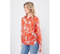 GANT - Bekleidung REG SAILING PRINT COT SILK SHIRT - Orange - Größe 38
