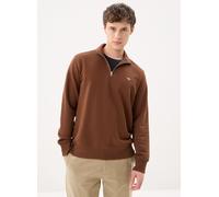 GANT Herren REG Shield Half Zip Sweat Sweatshirt, Mahogany Brown, M