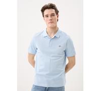 GANT - Bekleidung Reg Shield Ss Pique Polo - blau - Größe M