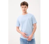 GANT T-Shirt Herren Regular Shield - Kurzarm, Rundhals, Baumwolle, Blau, XL