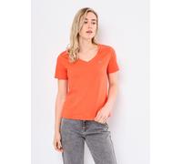 GANT - Bekleidung Reg Shield Ss V-Neck T-Shirt - Orange - Größe XS