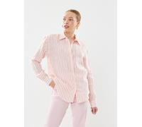 GANT - Bekleidung Rel Striped Linen Shirt - Rosa - Größe 42