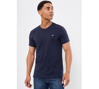 GANT T-Shirt SLIM SHIELD V-NECK Jungen XL Blau 100% Baumwolle Slim Fit hüftbedeckend V-Ausschnitt