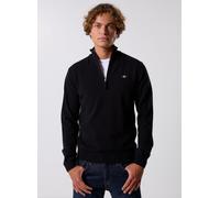 GANT - Bekleidung Superfine Lambswool Half Zip - Schwarz - Größe XL