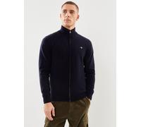 GANT - Bekleidung Superfine Lambswool Zip Cardigan new - Blau - Größe 3XL