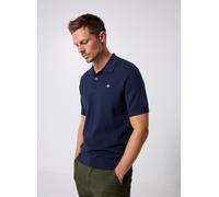 GANT - Bekleidung Textured Cotton Ss Polo - Blau - Größe L