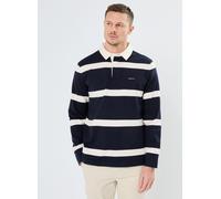 GANT - Bekleidung Yarn Dyed Striped Heavy Rugger - Blau - Größe XL