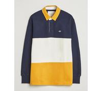 GANT Blocked Heavy Rugger Evening Blue Multi Mehrfarbig XL
