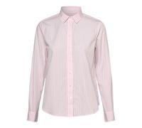 GANT Damen Hemd REG Classic POPLIN – Popeline, Regular Fit, gestreift, Gr. 44 Hellrosa