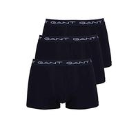 GANT Herren Boxer Shorts, 3er Pack - Trunks, Cotton Stretch Schwarz S