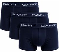 Gant Boxershorts Trunk 3er-Pack Navy - Größe L Blau L