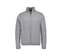 Gant Cardigan Herren Regular Fit Lammwolle grau, 3XL