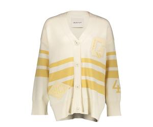 Gant Cardigan in Creme - Größe XL | Damen Pullover Cardigans