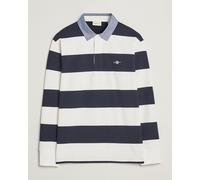 GANT Chambray Barstriped Rugger Eggshell Weiß L