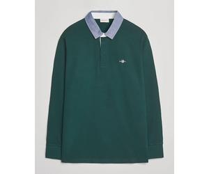 GANT Chambray Solid Heavy Rugger Tartan Green Grün S
