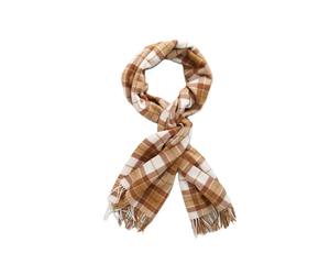 GANT CHECKED WOOL SCARF - Karierter Wollschal für Damen