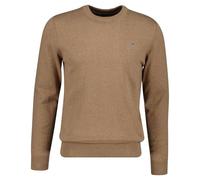 GANT Herren Classic Cotton C-Neck Pullover, DK. Sand Melange, 3XL