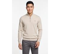 Gant "CLASSIC COTTON HALF ZIP" Regular fit mit Troyerkragen (35676502-XL) clay beige
