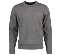 Gant Classic Cotton Rundhals-Pullover - Grau