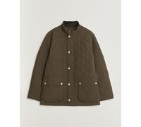 Gant Classic Quilted Mid Jacket Black Brown Braun S