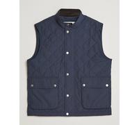Gant Classic Quilted Vest Evening Blue Blau M