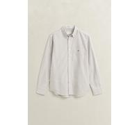 GANT - Classic Regular Fit Oxford-Hemd mit Streifen black brown - Gr. - XXXL
