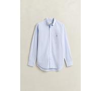 GANT Herren Hemd REG POPLIN - Regular Fit, Popeline, 100% Baumwolle, Langarm - Hellblau L