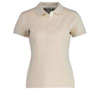 Gant Regular Fit Poloshirt im unifarbenen Design in Beige, Größe L