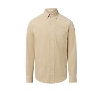Gant Cordhemd Herren Regular Fit Baumwolle kitt, L