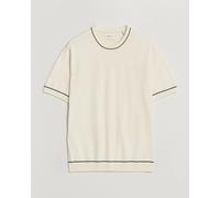 GANT Cotton/Model Knitted T-Shirt Cream Weiß XL
