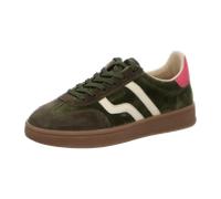 Sneaker GANT "Gant Sneaker Veloursleder", Damen, Gr. 41, grün (olive), Veloursleder, casual, Schuhe (59618429-41) olive