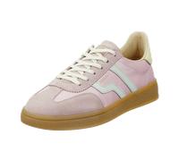 Sneaker GANT "Gant Sneaker Veloursleder/Textil", Damen, Gr. 39, rosa, weiß, Textil, Veloursleder, Schuhe Sneaker (70367862-39) rosa, weiß