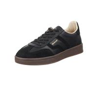 Sneaker GANT "Gant Sneaker Leder", Damen, Gr. 40, schwarz, Leder, Schuhe Sneaker (52008205-40) schwarz