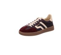 Sneaker GANT "Gant Sneaker Leder", Damen, Gr. 40, wine, Leder, Schuhe Sneaker (74921263-40) wine