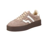 Schnürschuh in beige - Gr. - 40