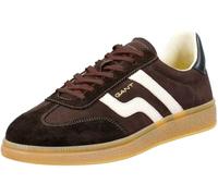Sneaker GANT "Gant Sneaker Nubukleder/Textil", Herren, Gr. 47, dunkelbraun, Nubukleder, Textil, Schuhe Sneaker (68016832-47) dunkelbraun
