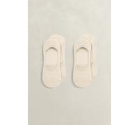 GANT Damen 2er-Pack Invisible Socken (36-38) IVORY Weiß