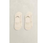 GANT Damen 2er-Pack Invisible Socken (39-41) IVORY Weiß