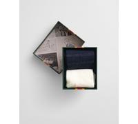 GANT Damen 2er-Pack Socken mit Metallic-Streifen in Geschenkbox (36-38) EVENING Blau