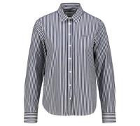 Gant Damen Bluse Regular Fit Langarm, marine, Gr. 38