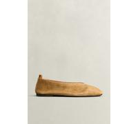 GANT Damen Chadii Ballerina aus Veloursleder (42) WARM BEIGE