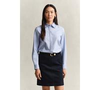 GANT - Classic Oxford-Bluse mit Rüschen - Gr. - 36