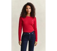 GANT Damen Classic Zopfstrickpullover (M) RUBY Rot