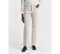 GANT Damen Cordjeans mit ausgestelltem Bein (27) PUTTY