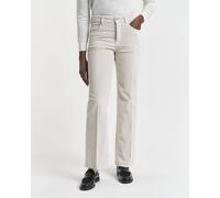 GANT Damen Cordjeans mit ausgestelltem Bein (32) Schwarz Grau