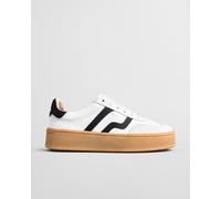 GANT Damen Cuzmani Sneaker aus Leder (41) Schwarz / Weiß