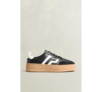 GANT Damen Cuzmani Sneaker aus Leder (42) Schwarz