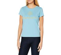 GANT Damen D1. Color Lock UP SS T-Shirt, Seafoam Blue, S