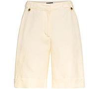 GANT Damen D1. Linen Blend Long Klassische Shorts, Cream, 34
